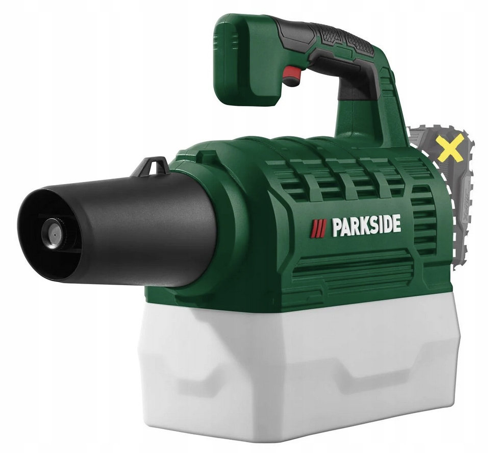 Akumulatorowy zamgławiacz opryskiwacz Parkside 20 V Pans 100 A1