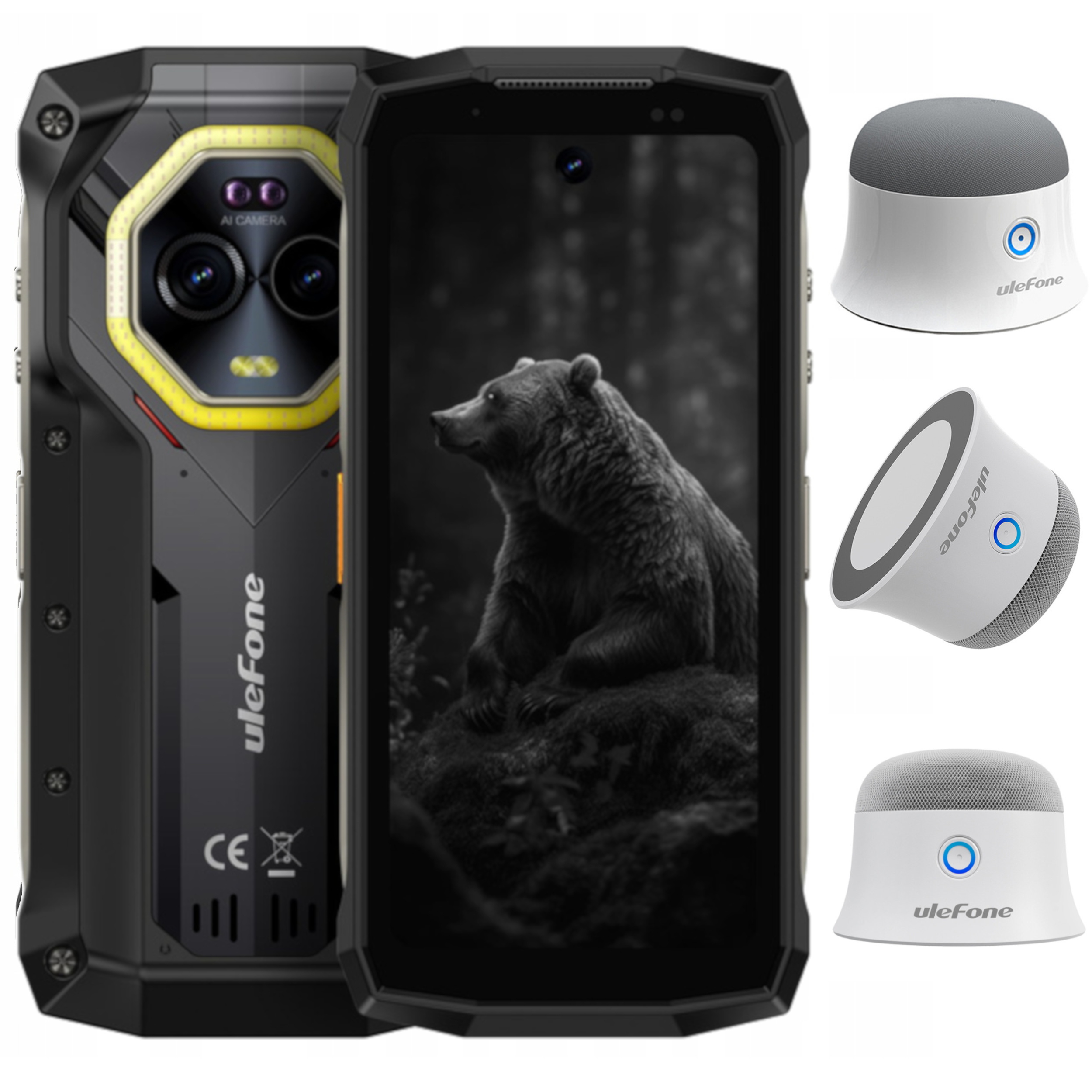 Pancerny Smartfon Ulefone Armor Mini 20 8GB/256GB Noktowizja Głośnik