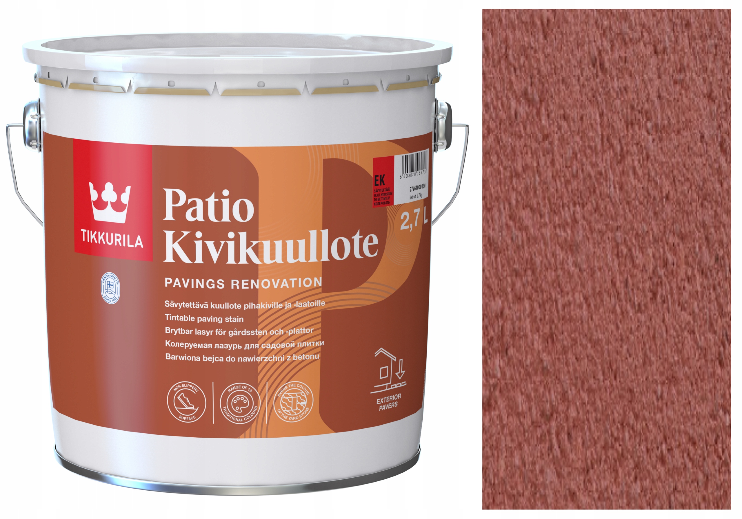 

Tikkurila Impregnat Kostki Brukowej Patio 2,7L EK8