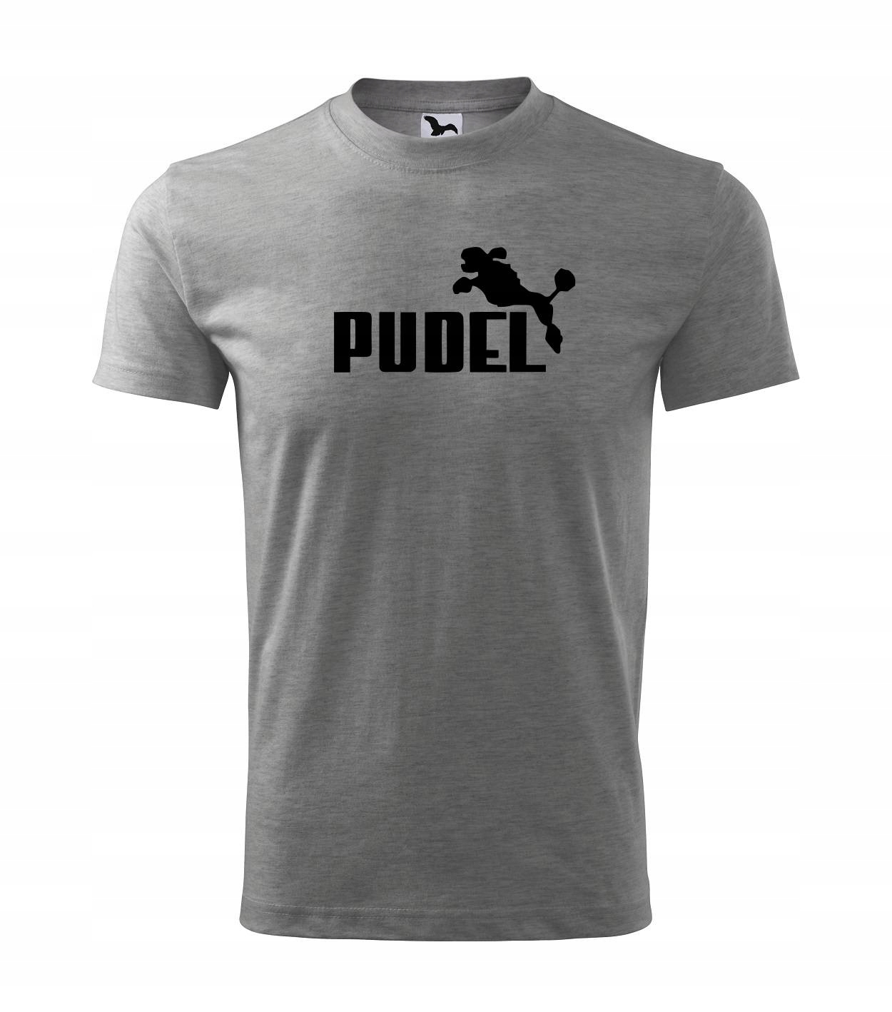 

Koszulka T-shirt humor pies pudel nadruk męska