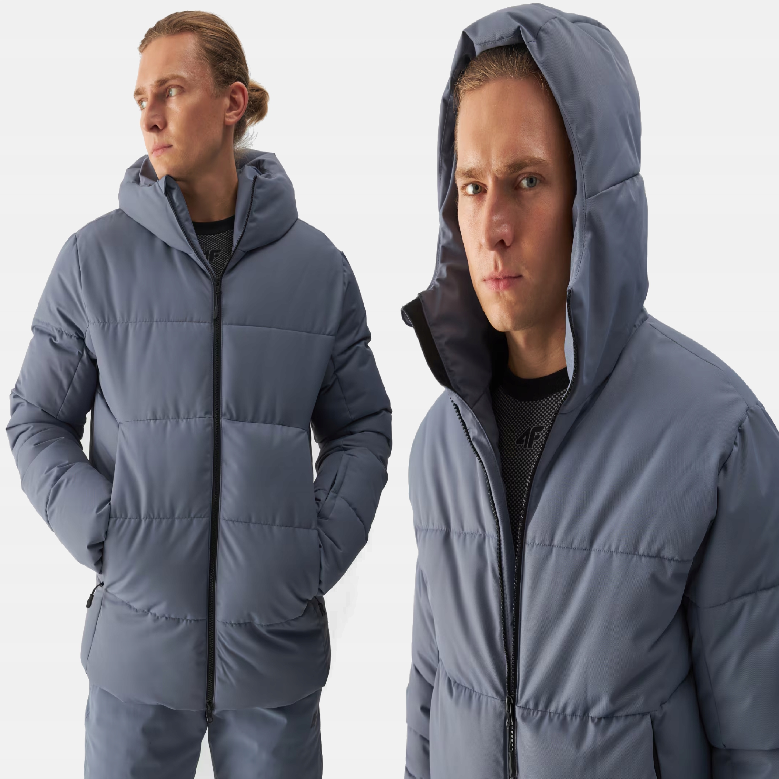 Zimní Bunda Pánská Lyžařská Bunda 4F L TTJAM580 AW24