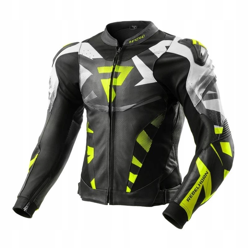 Bunda Rebelhorn Inferno Black/white/fluo Yellow čierna biela Darčeky