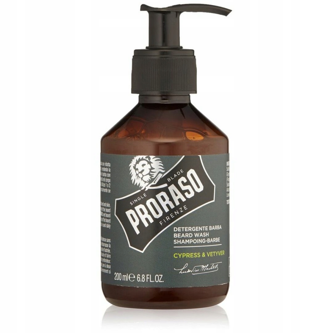 Šampon na vousy Proraso Cypress & Vetyver