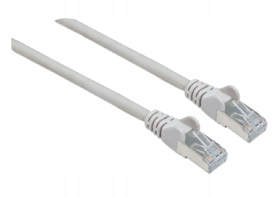 Patchcord kabel sieciowy RJ45 SFTP Cat 6A LSZH 3 m Szary Intellinet