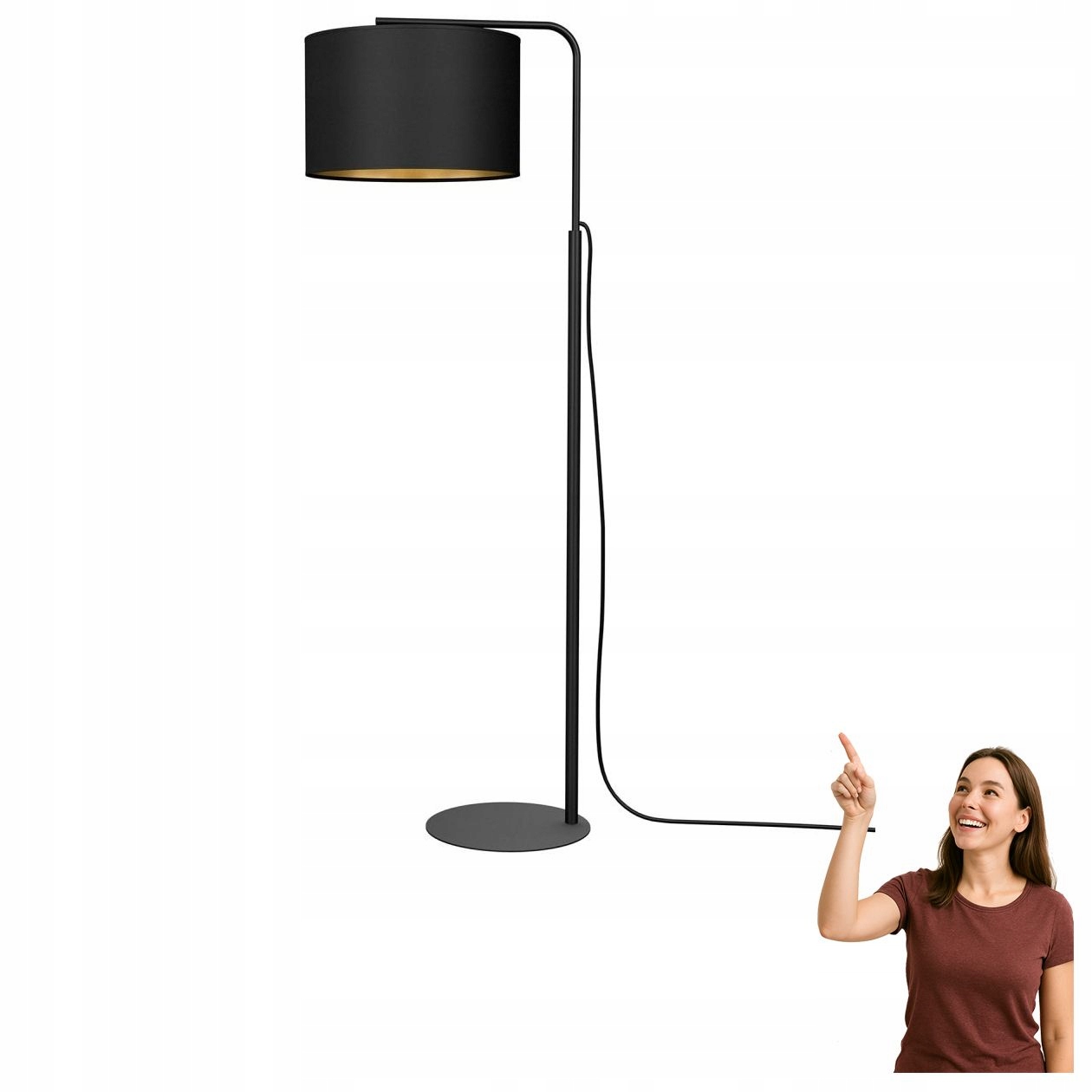 Podlahová lampa Arden 3499 Luminex