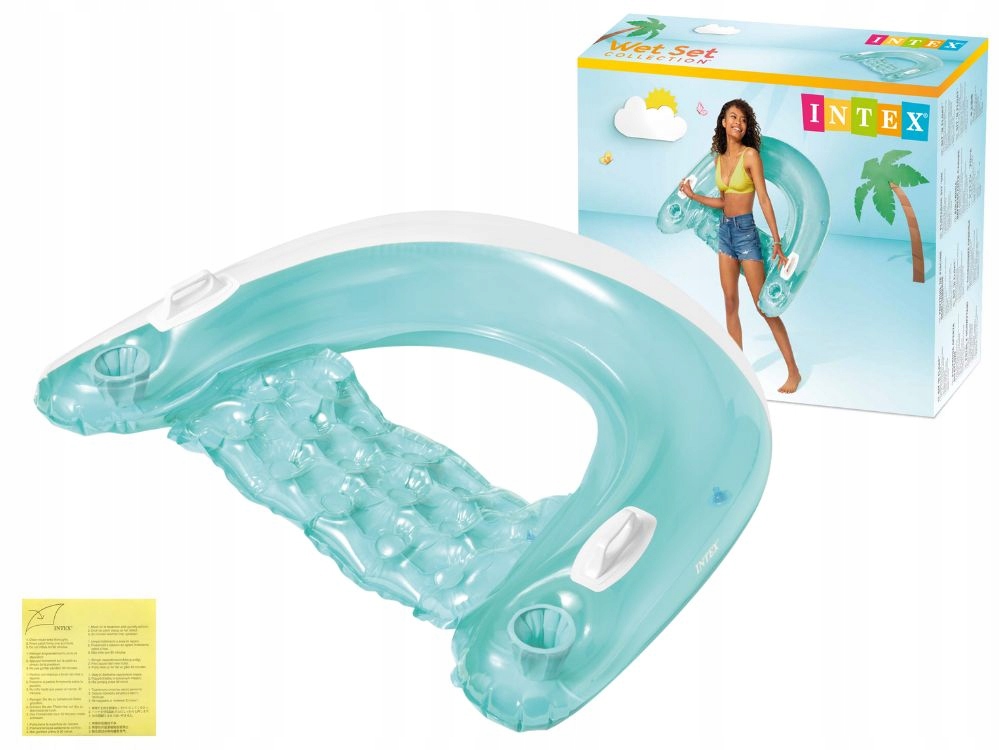 

Fotel Materac Dmuchany Plażowy Intex 58859