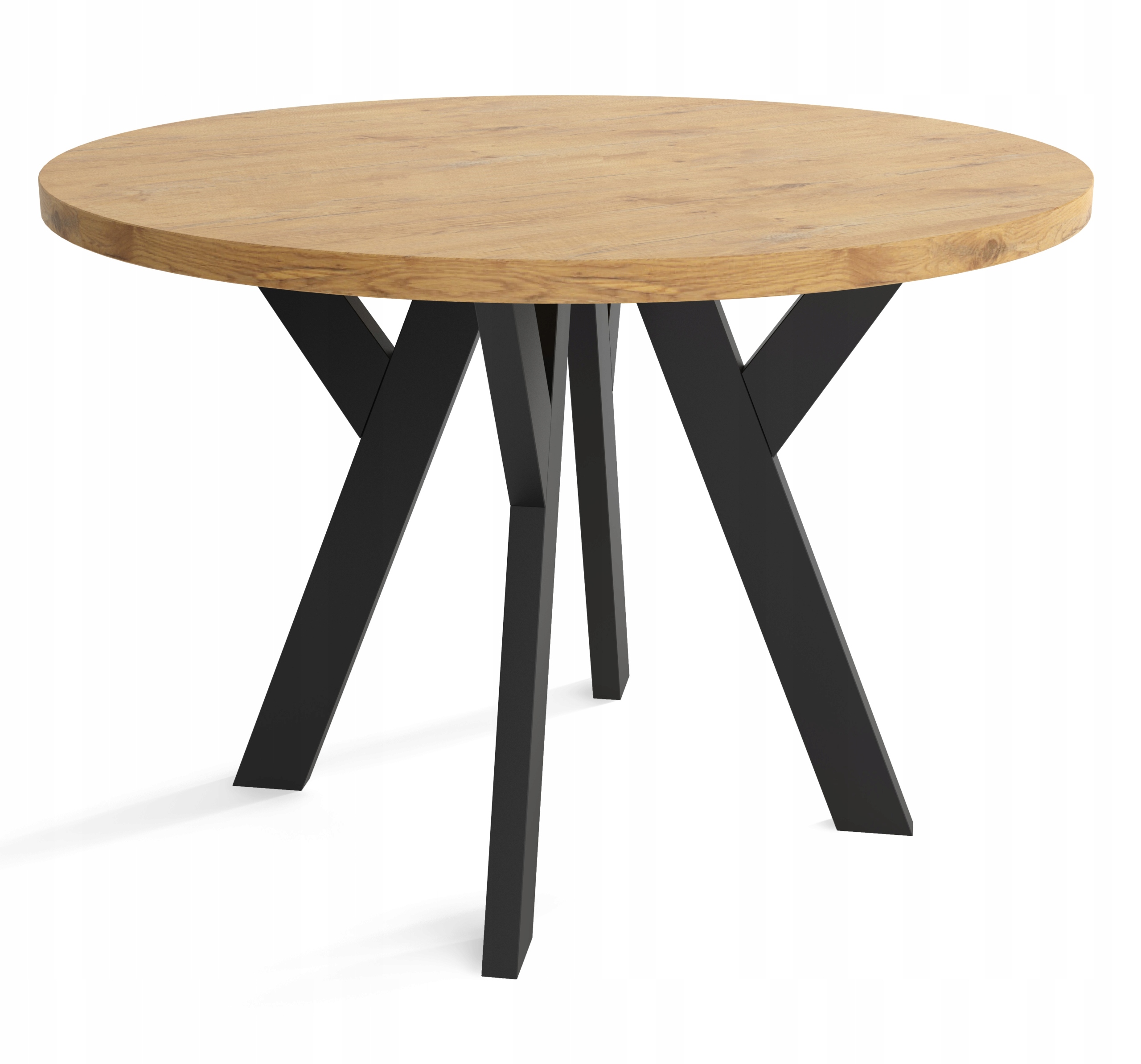 Stół Okrągły 100 LOFT do Kuchni Salonu INDUSTRIAL