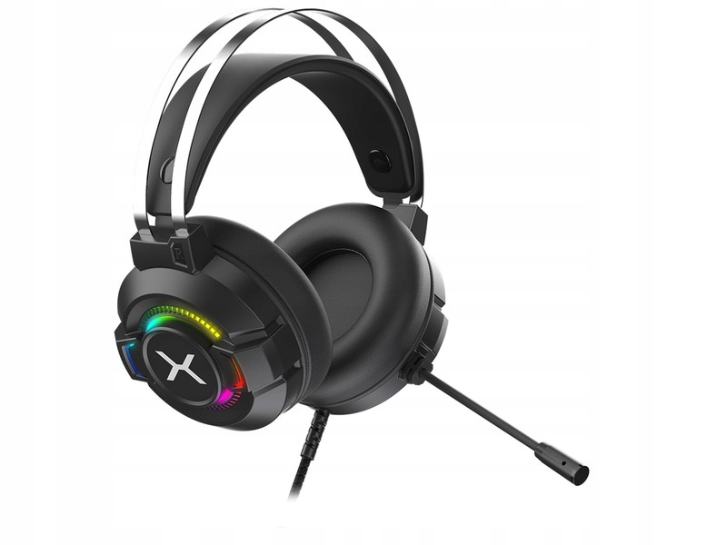 

Słuchawki z mikrofonem Krux Zig Rgb Gaming