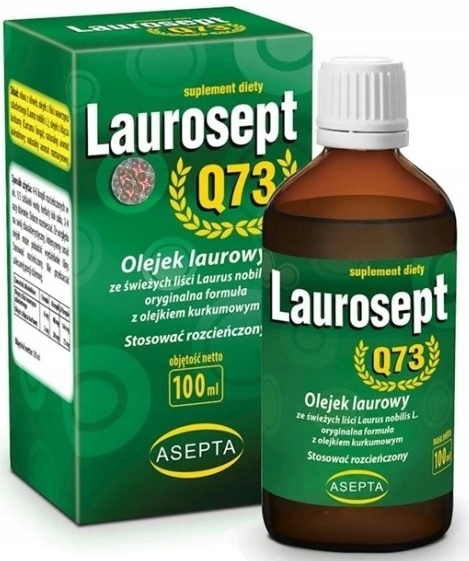 

Laurosept Q73 olejek laurowo-kurkumowy 100ml