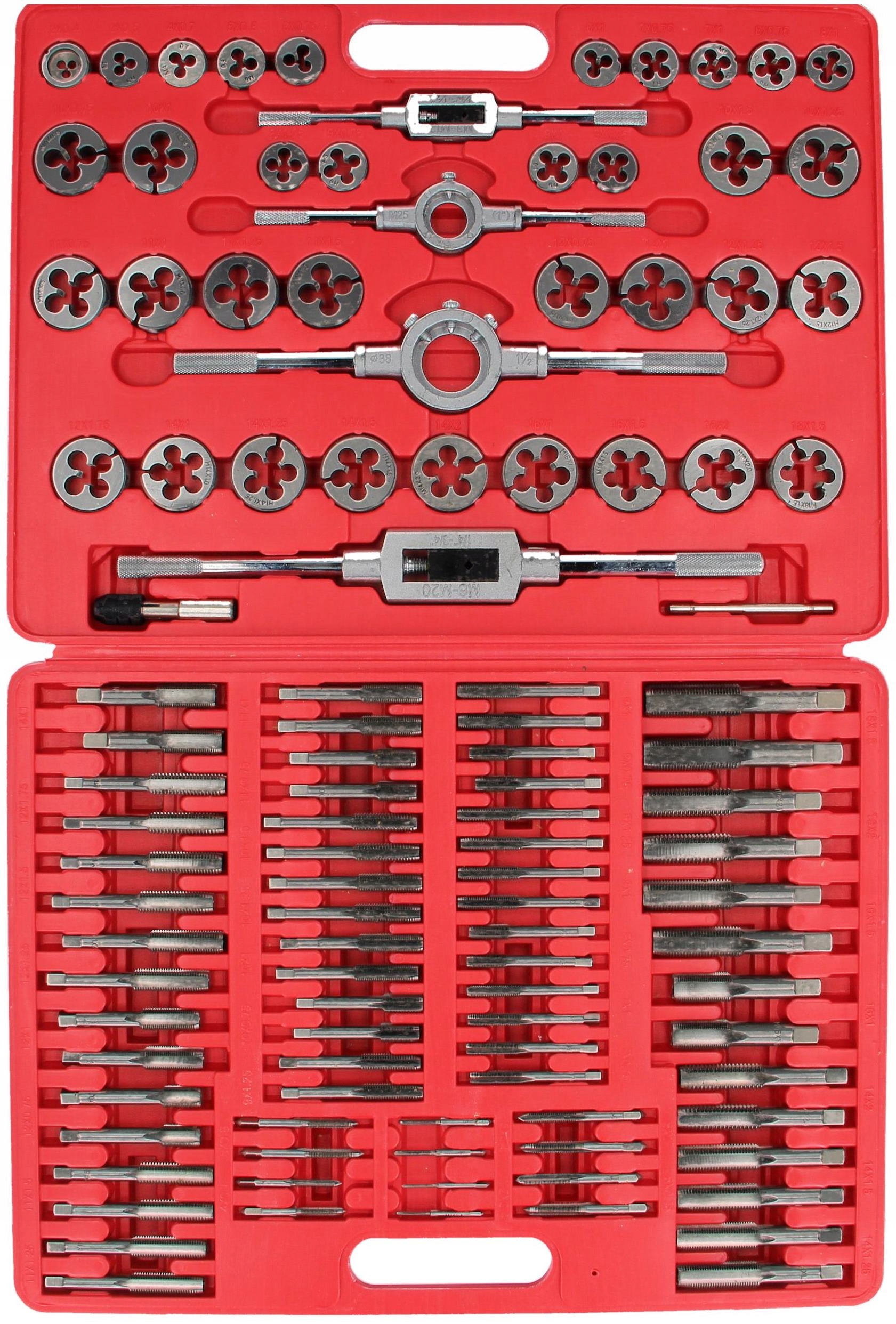 КОМПЛЕКТ ДЛЯ РЕМОНТА РЕЗЬБЫ 110 ЭЛЕМЕНТОВ