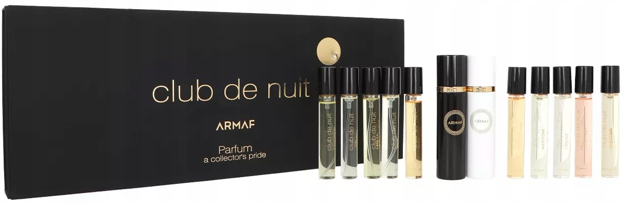 Armaf Club de Nuit Sada dámských a pánských miniaturek se dvěma pouzdro