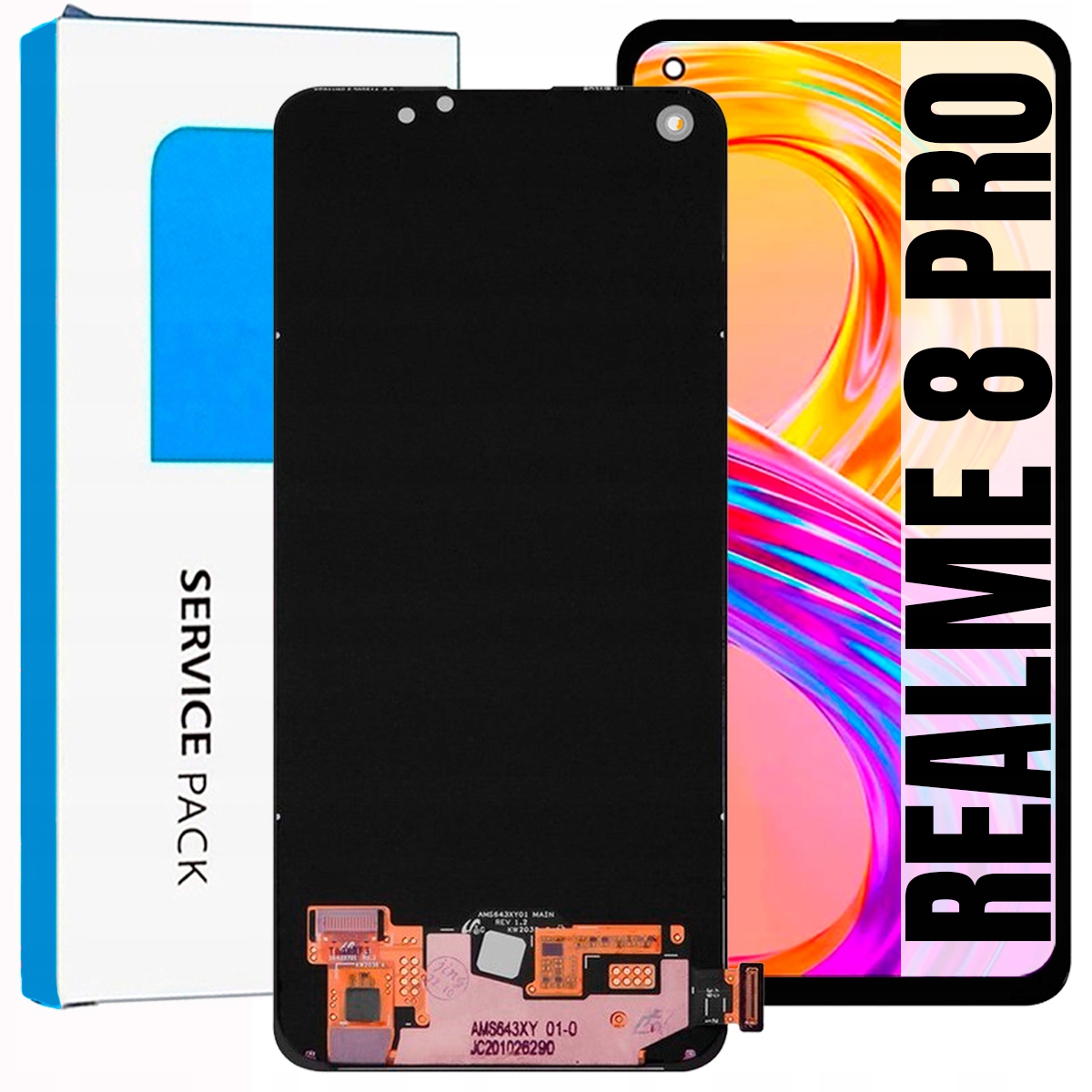 Displej Pro Realme 8 Pro Originální LCD Displej