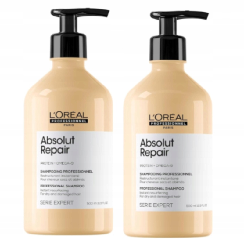Loreal Absolut Repair šampon 2x 500 ml pro poškozené vlasy