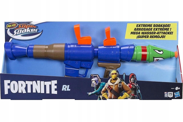 PISTOLET NA WODĘ NERF FORTNITE SUPER SOAKER RL