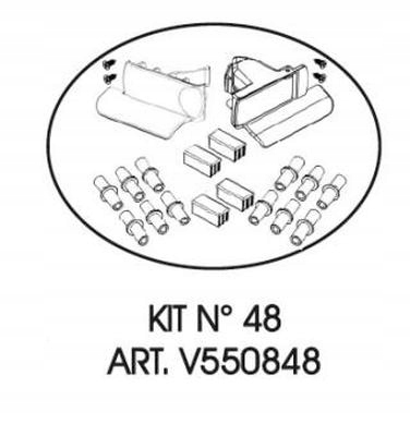 Levně Sada Šroubů Pro Magic Šedá Kit 48