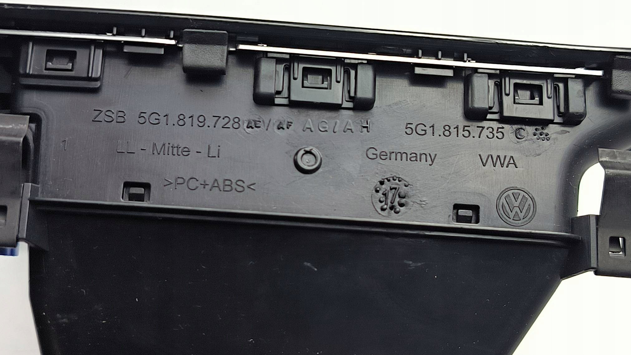 grid air conditioning devices 5G1815735C VOLKSWAGEN GOLF VII LIFT