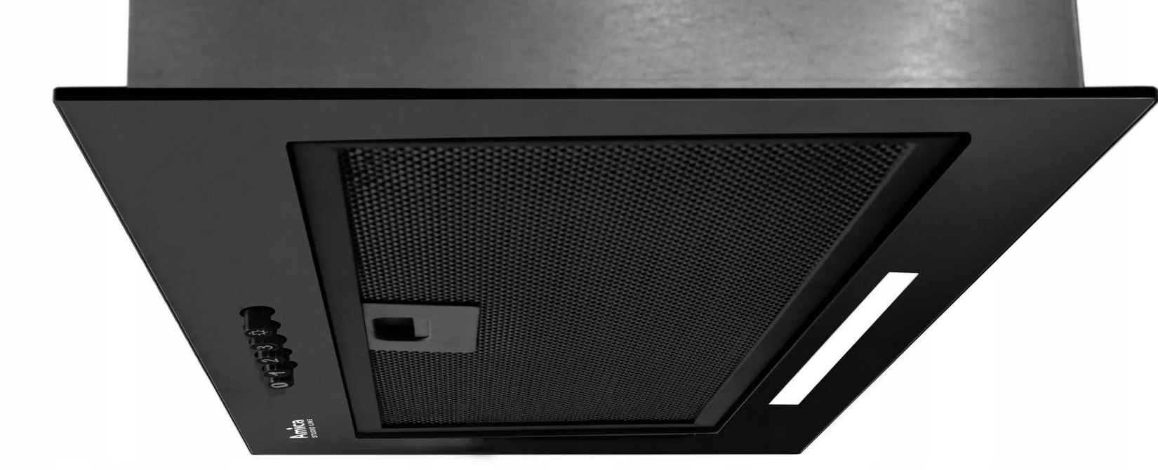 Okap kuchenny do zabudowy Wkład Podszafkowy Amica Studio CZARNY Model OMC6274B Studio