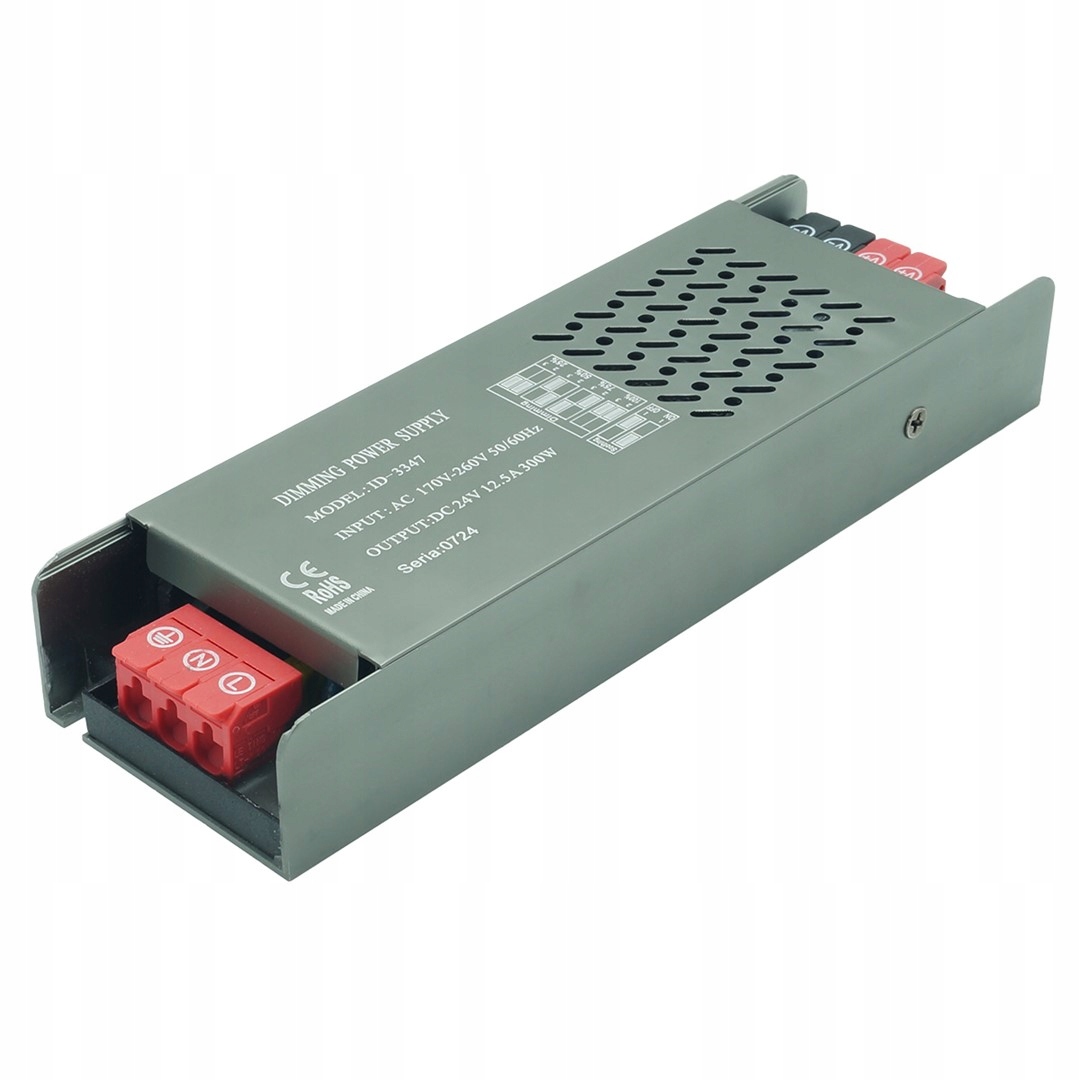 Led zdroj Provero Ultra Slim Pro 300W 24V DC Soft Start IdeaLED
