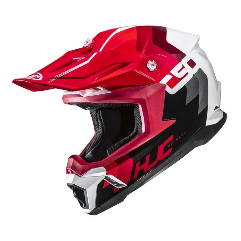 Motocyklová prilba Hjc C50 Primal Red/white červená biela Darčeky