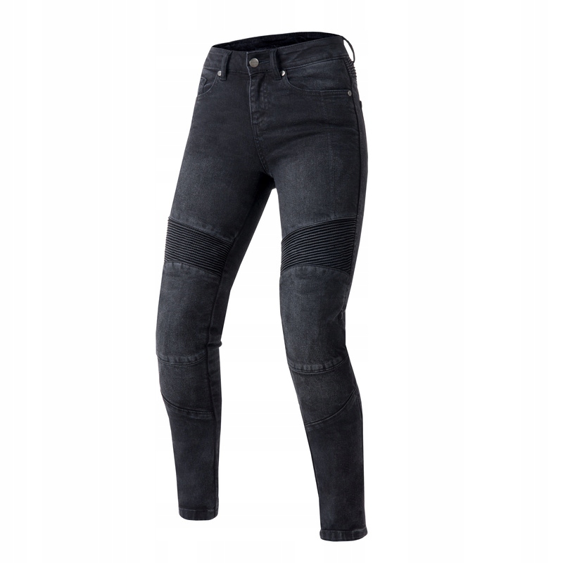 Dámske Motocyklové Džínsy Ozone Agness 2 Washed Black 26/32