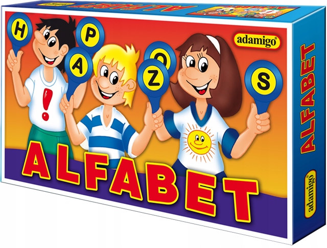 

Alfabet Literki Gra Edukacyjna pomoc dydaktyczna