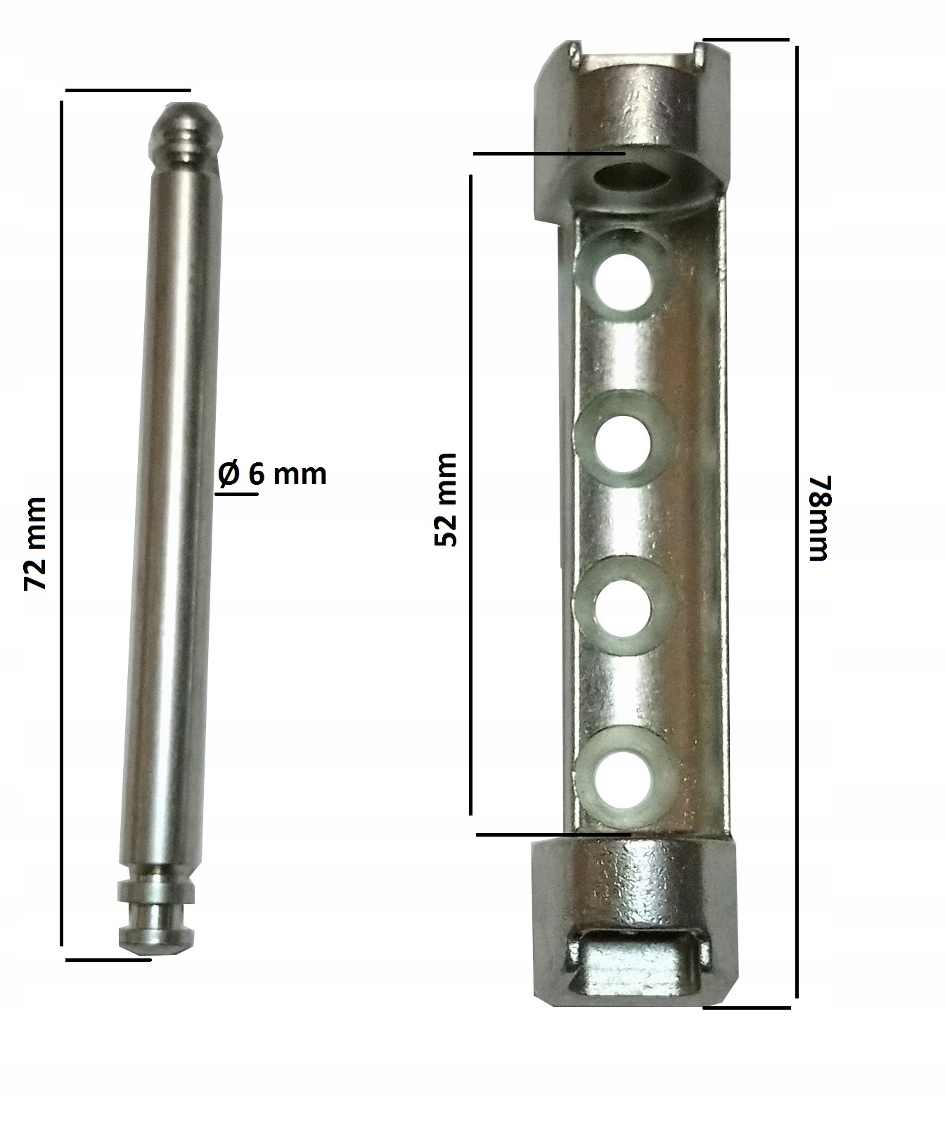 ZAWIAS GÓRNY DO DRZWI BALKONOWYCH PLASTIKOWYCH Rodzaj zawias