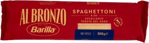 Levně 8 x Těstoviny Spaghettoni Bronzo n. 308 500 g Barilla