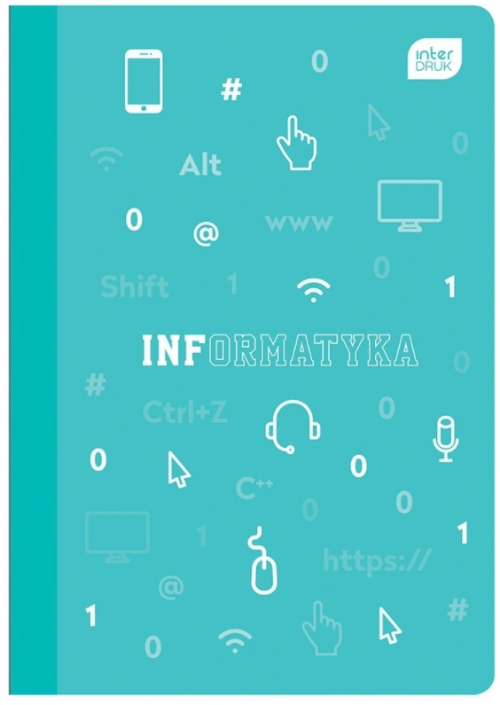 

Zeszyt do informatyki Interdruk A5 60 kartek 1 szt