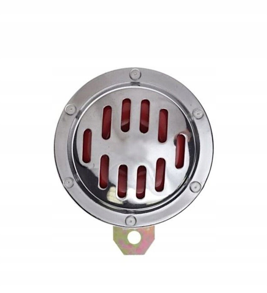 Klakson motocyklowy 6V 9-11C 100 mm Wsk Wfm Mz Etz