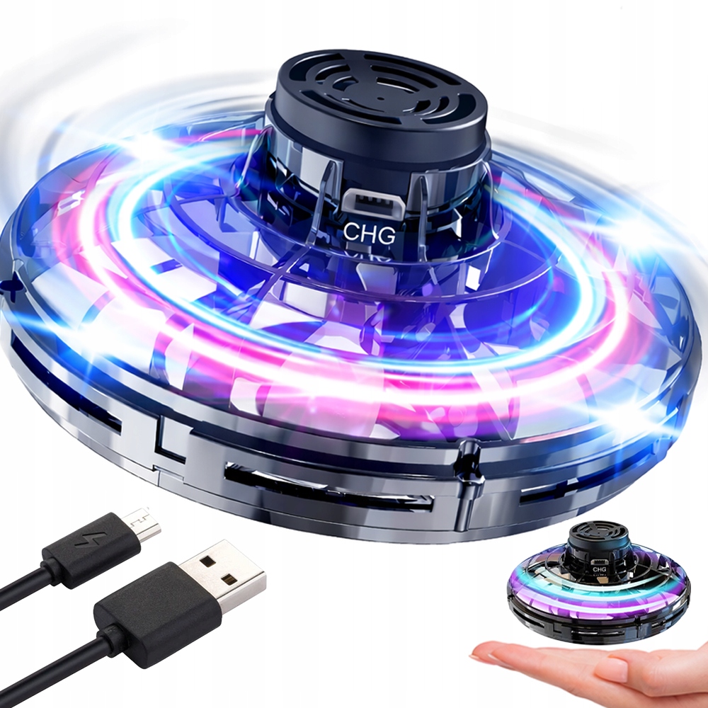 LATAJĄCA STEROWANA RĘKĄ ZABAWKA ZRĘCZNOŚCIOWA LATAJĄCY STATEK KOSMICZNY