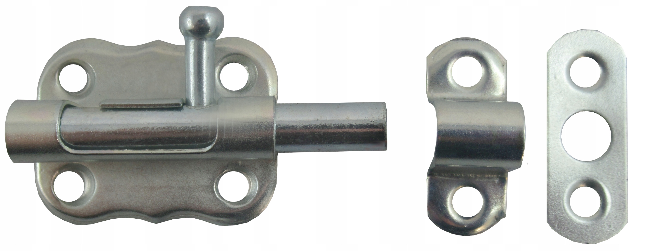 

Zasuwka Do Bram Drzwi 35MM Ocynk Srebrna