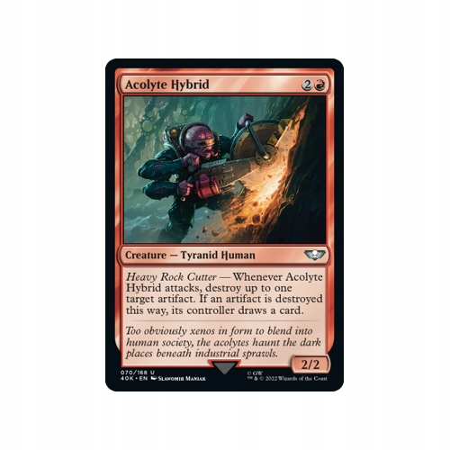 Mtg 2x Acolyte Hybrid (Uncommon)
