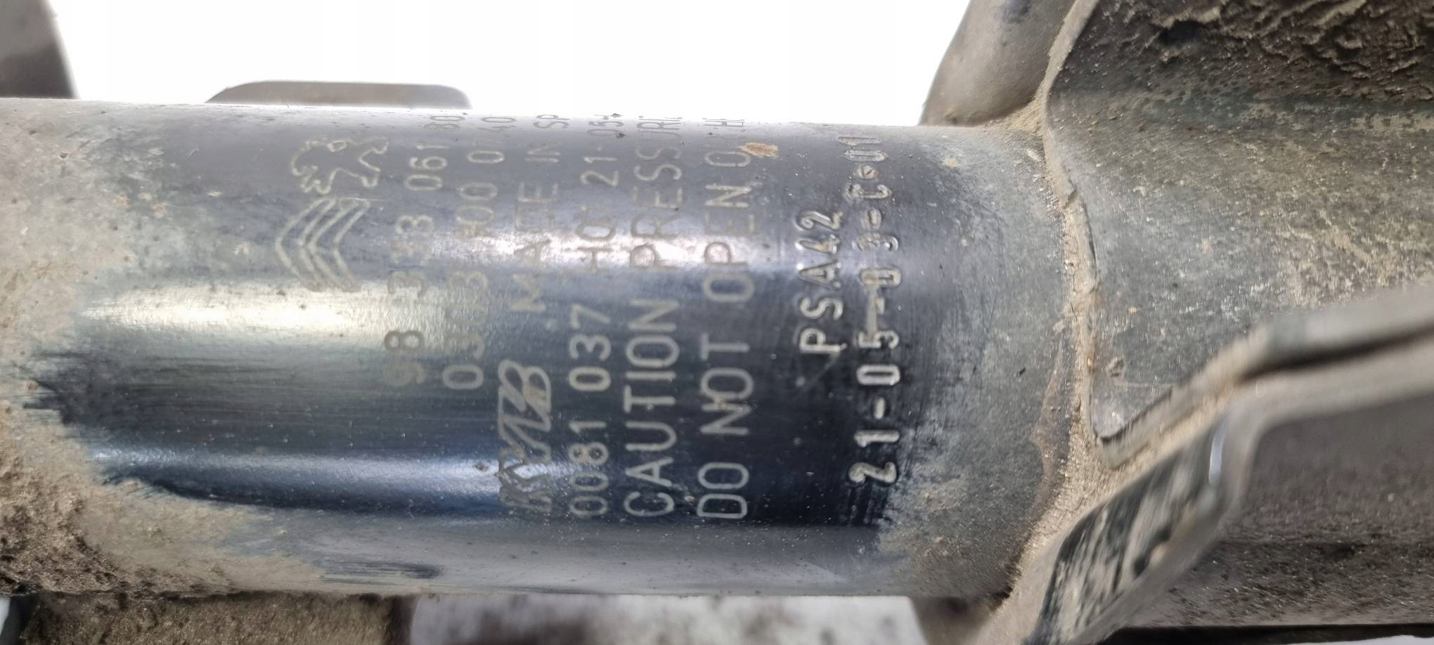 shock absorber left front 2021 CITROEN BERLINGO III
