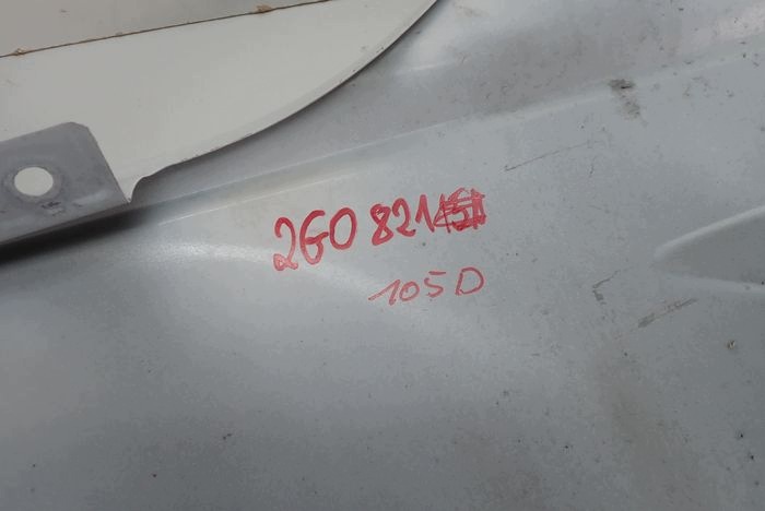 VW POLO 2G 17- fender right front front