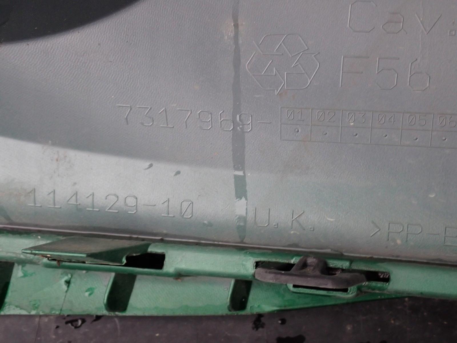 bumper front front MINI COOPER ONE F55 F56 14