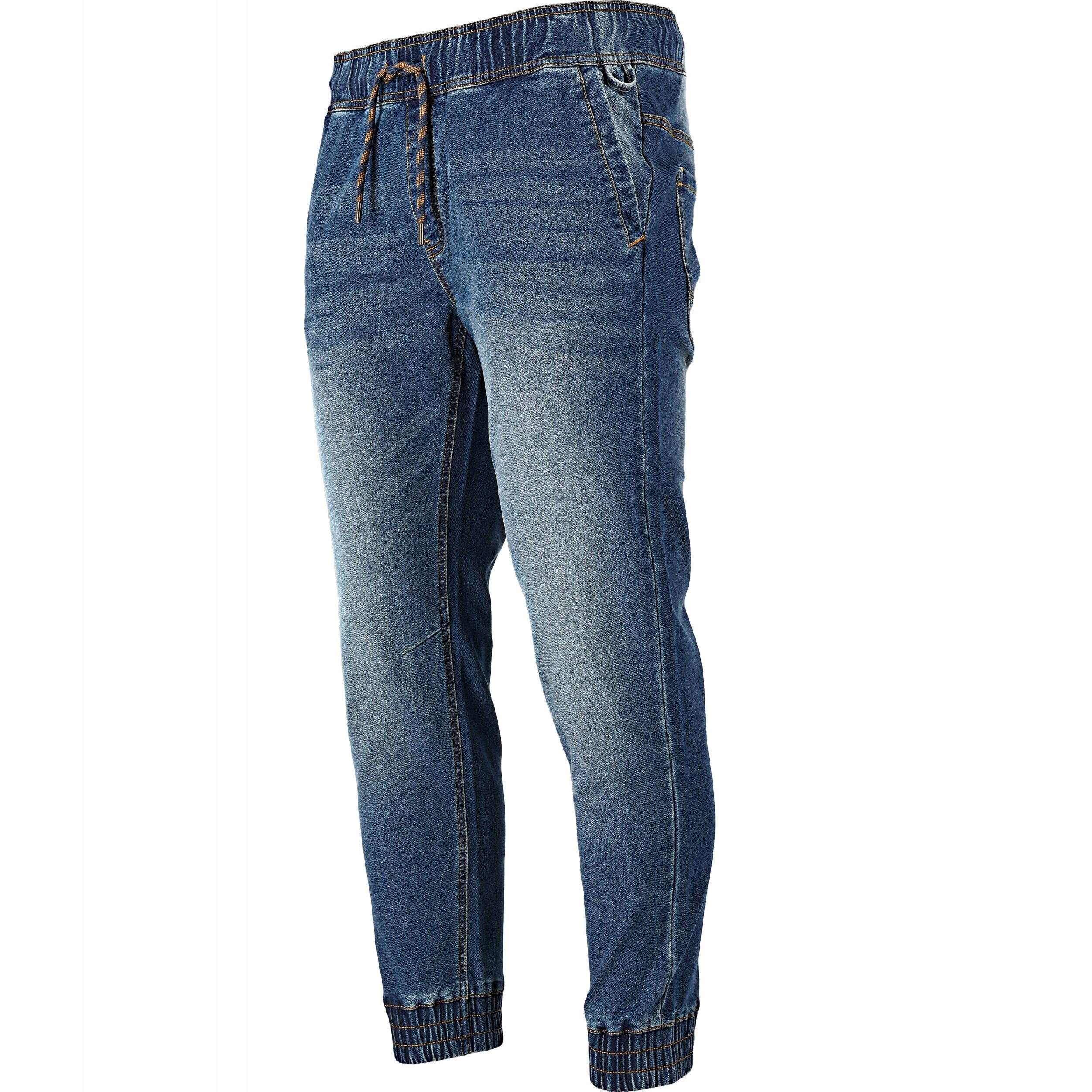 

Lahti Pro Spodnie Joggery Jeans Blue Stretch M