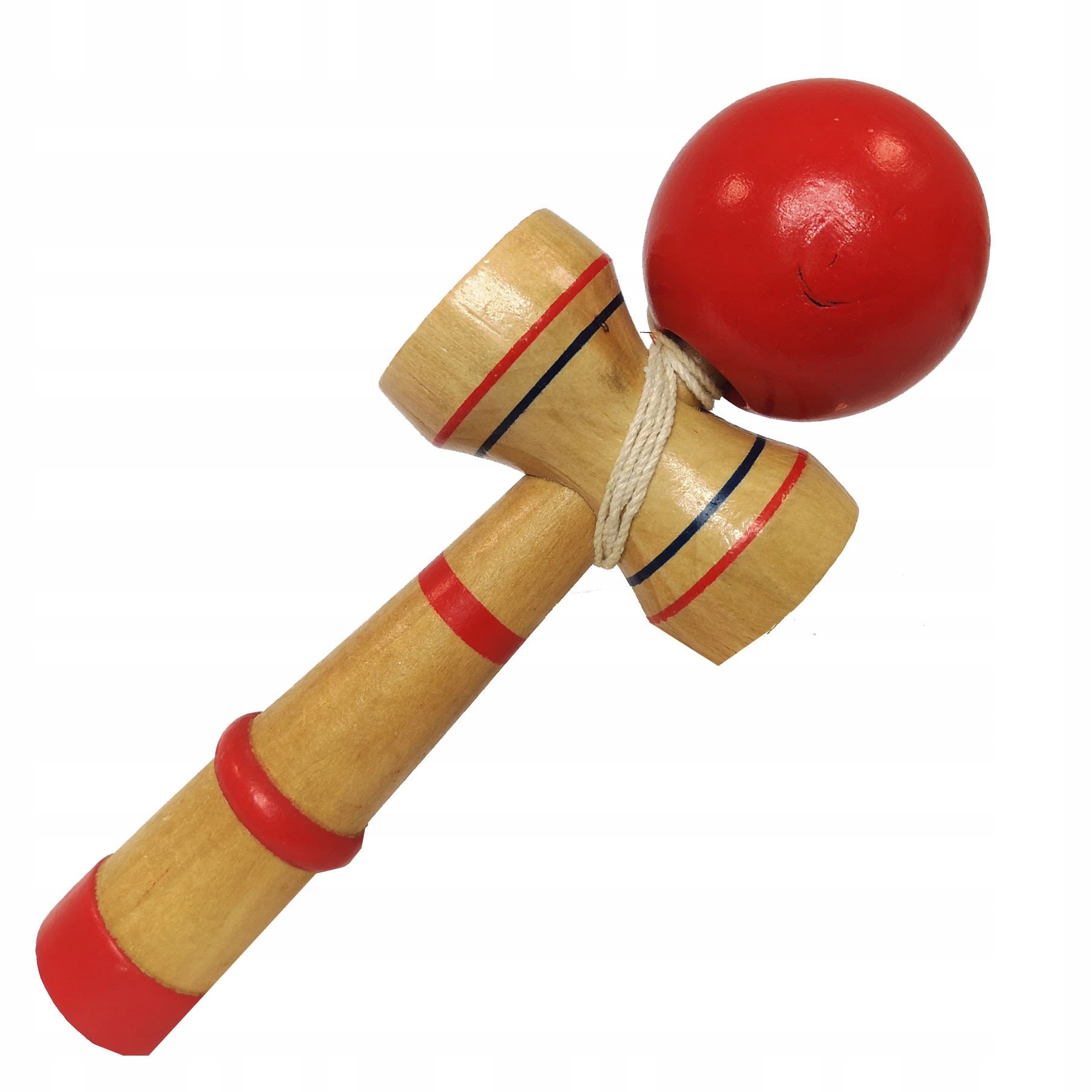 KENDAMA DREWNIANA KLASYCZNA JAPOŃSKA GRA ZRĘCZNOŚCIOWA ŁAPANIE PIŁECZKI Bohater brak