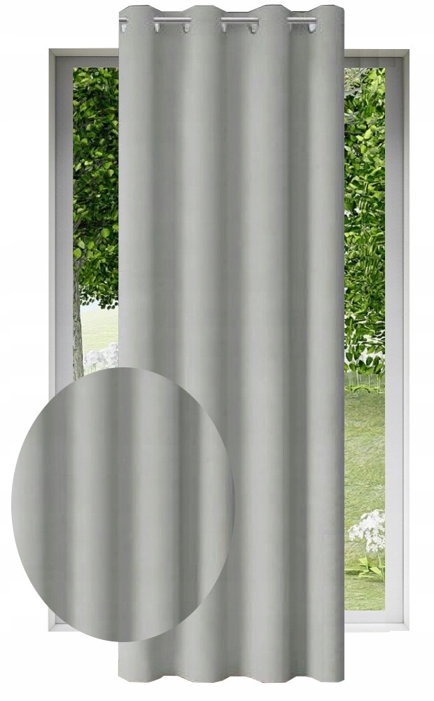 

Zasłona 145x220 na przelotkach! Wybór kolorów!