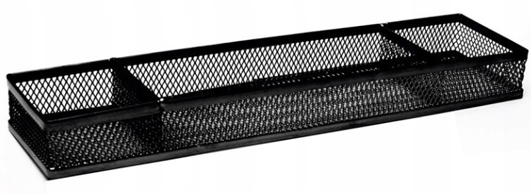 

Przybornik Na Biurko Metalowy Siatkowy Płaski