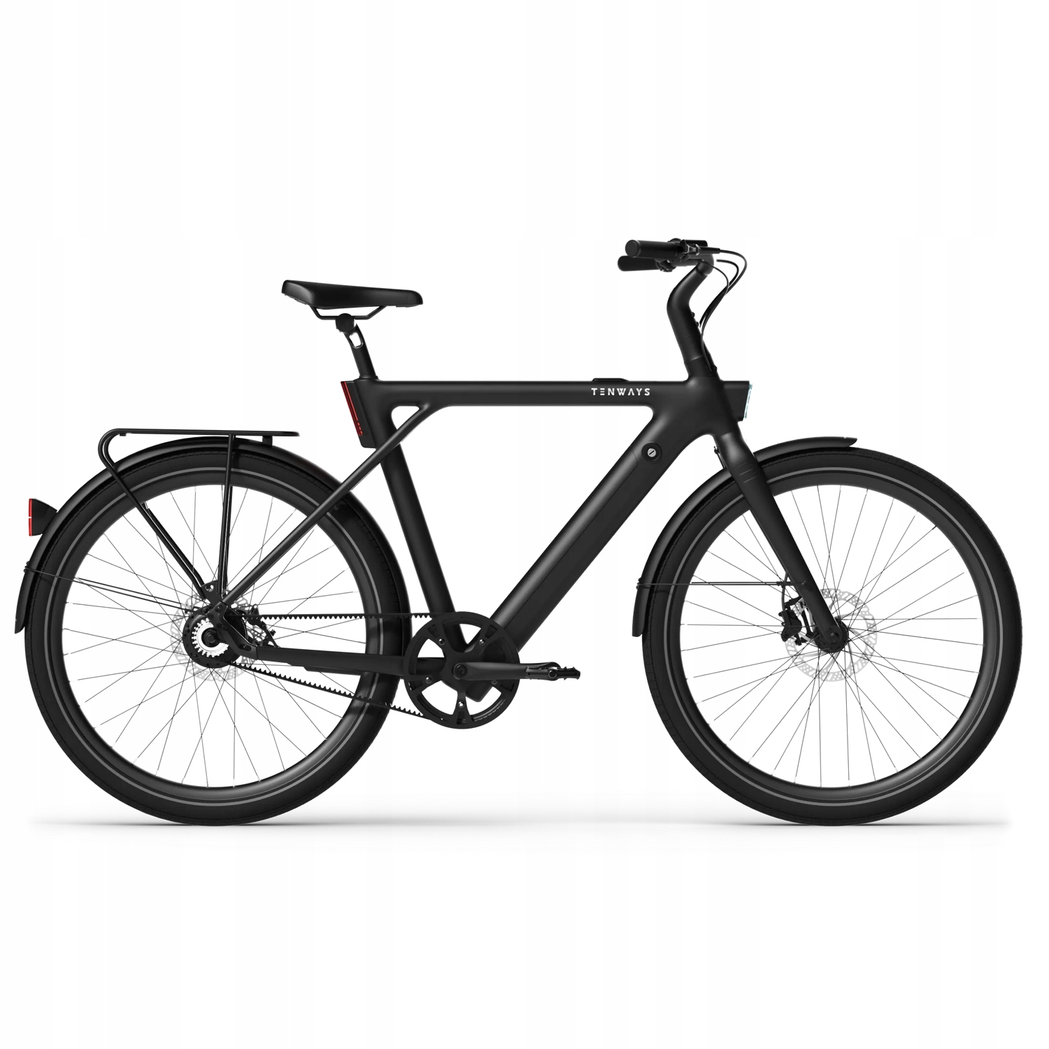 Rower Tenways CGO009 E-Bike Midnight Black