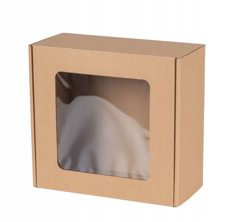 

Pudełko fasonowe z Okienkiem 20x20x10 cm 10 Sztuk