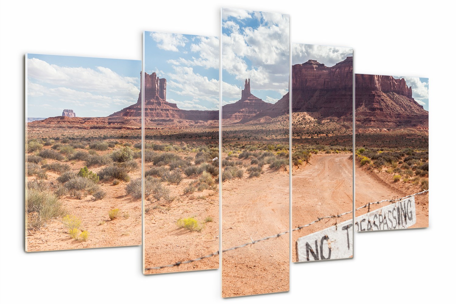 

Obraz szklany duży tryptyk Arizona Usa