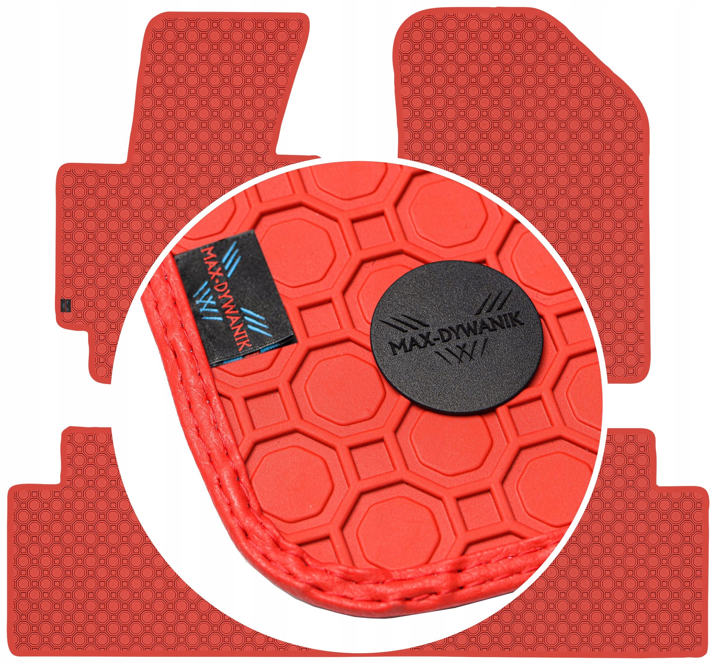 Kia Soul II 2013-2017 Koberce Červené