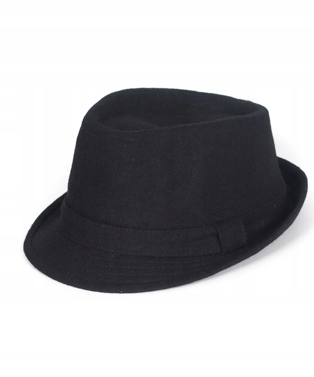 

Kapelusz Wełniany Męski Jacson Trilby Czarny