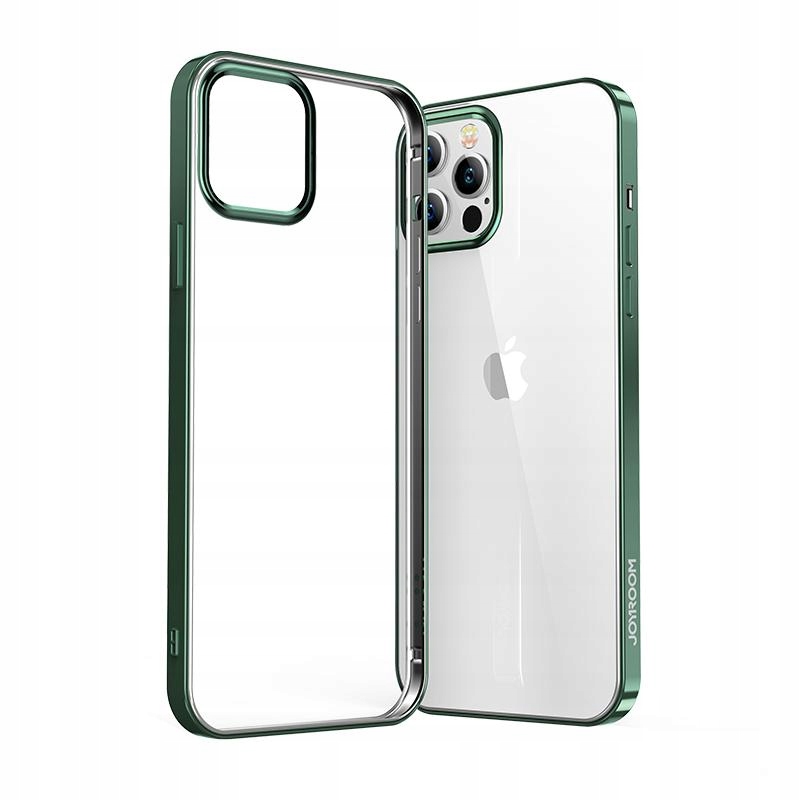 Nbs ultra cienkie przezroczyste etui z metaliczną ramką iPhone 12 Pro Max