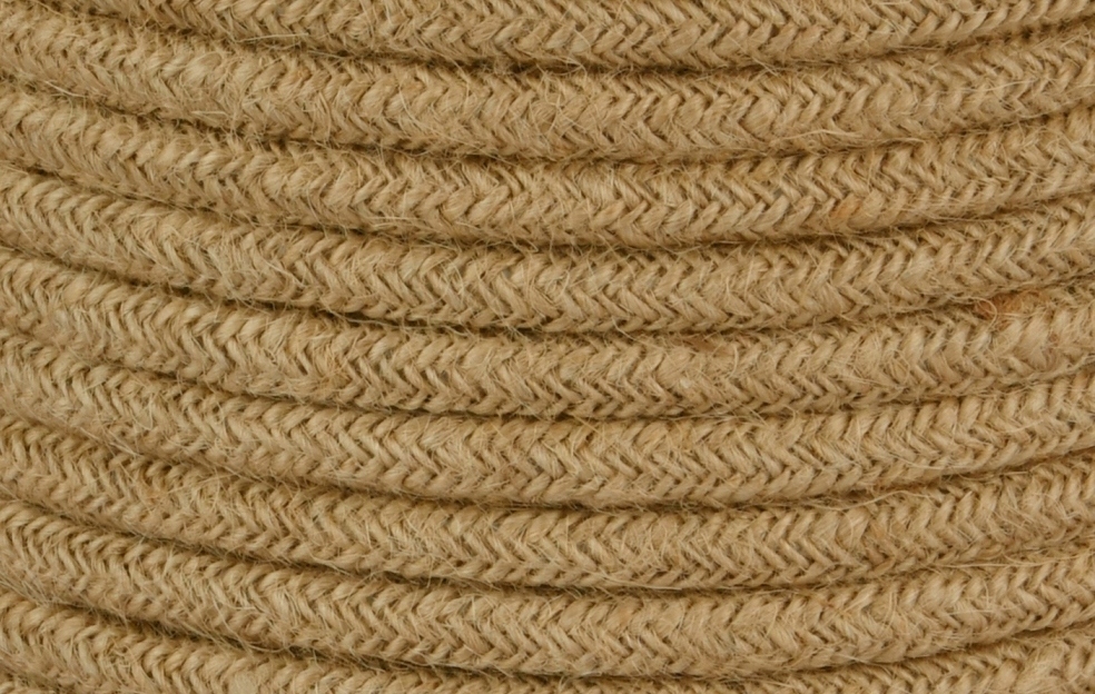 

Kabel W Oplocie Przewód 2X0,75 Juta Natural