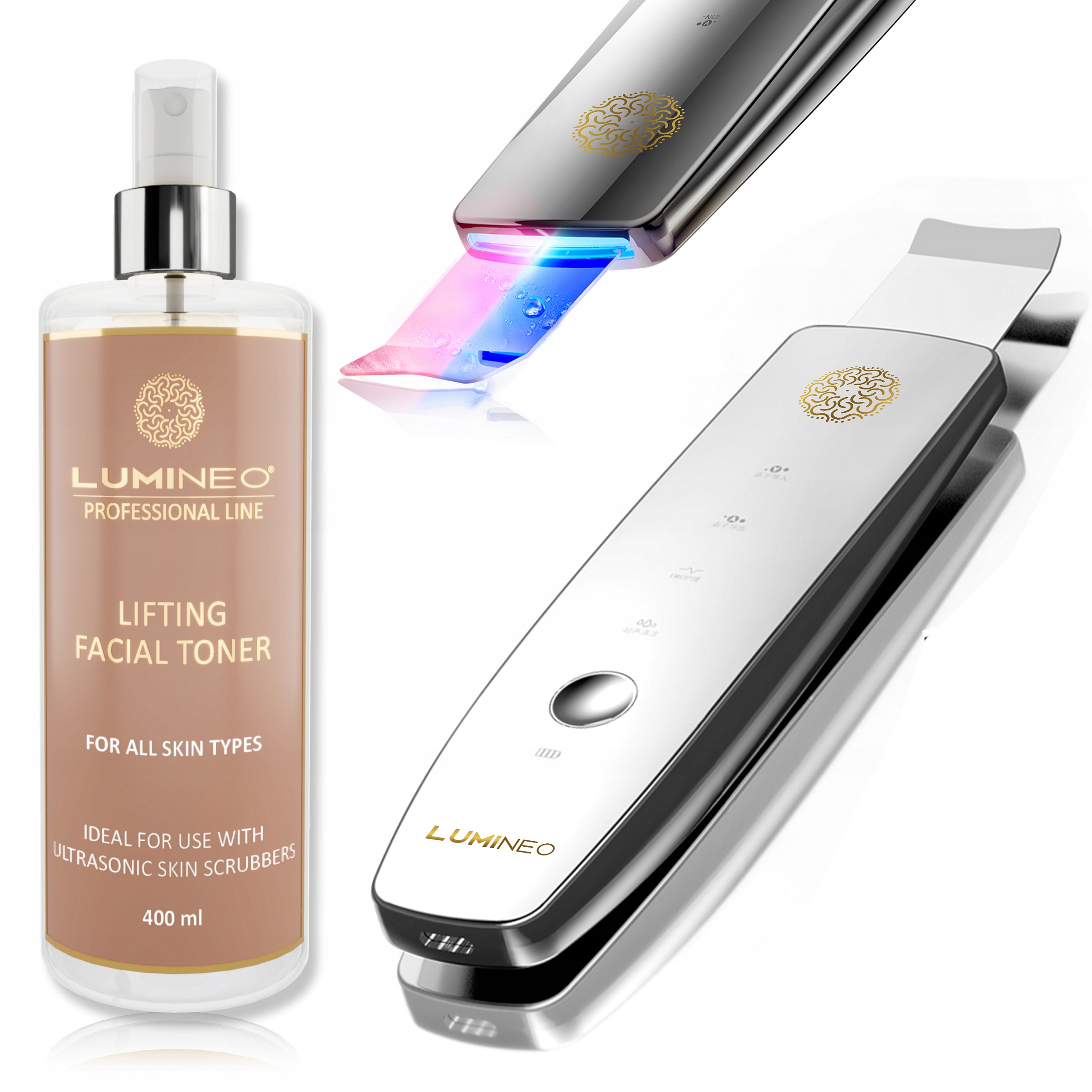 

Lumineo Peeling Kawitacyjny 2023 Led tonik lifting