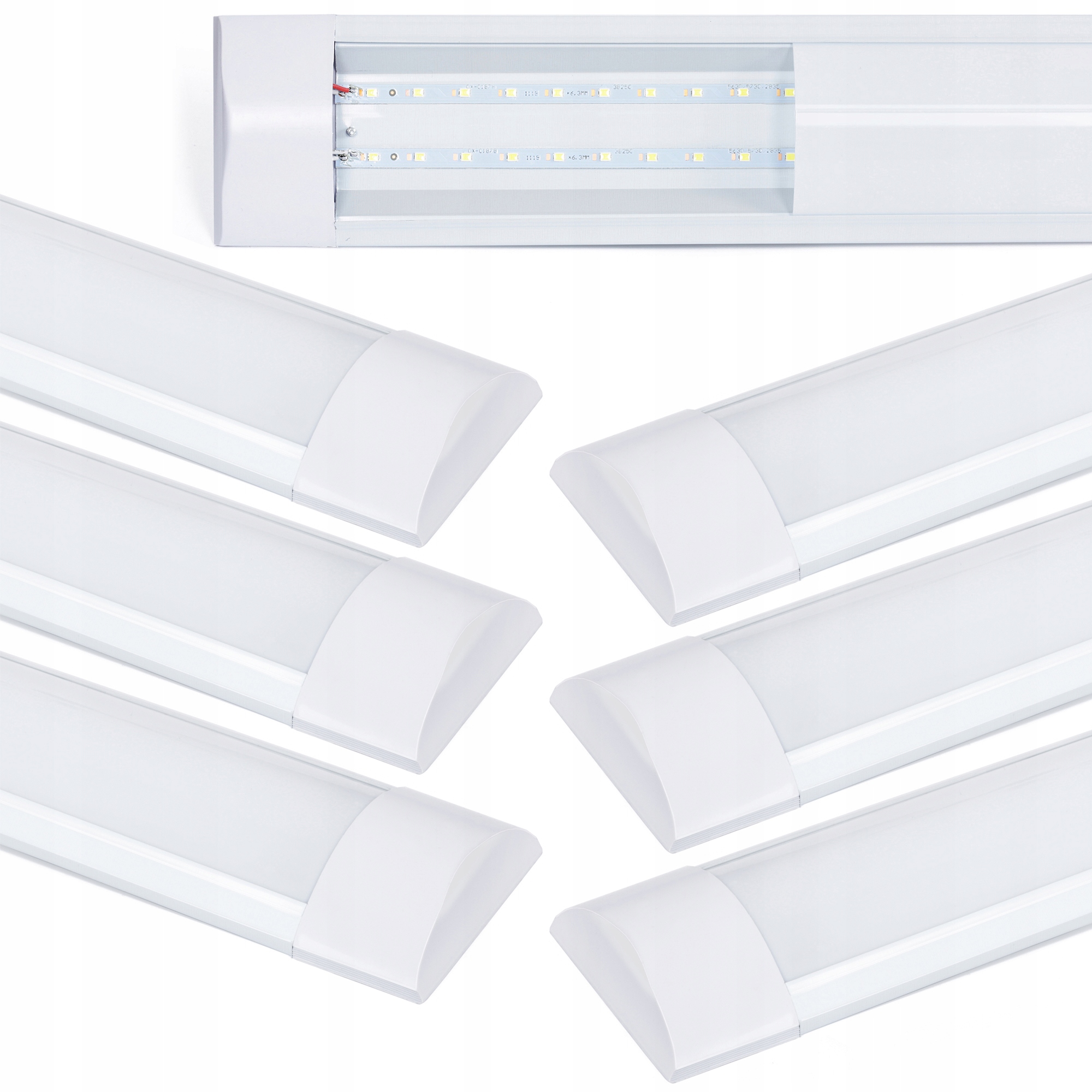 6x NATYNKOWA LAMPA LED 60cm DO GARAŻU ŚWIETLÓWKA