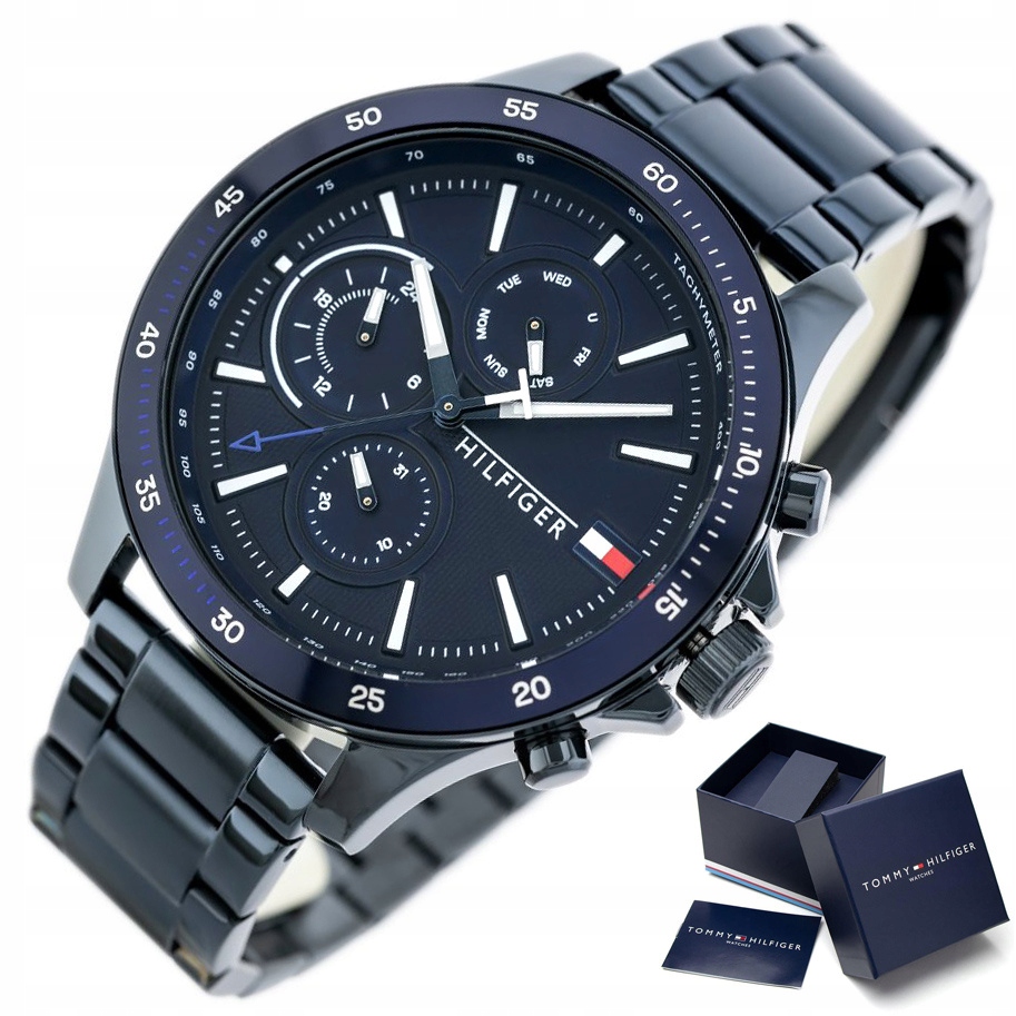 Pánské Hodinky Tommy Hilfiger 1791720 Bank Gravírování