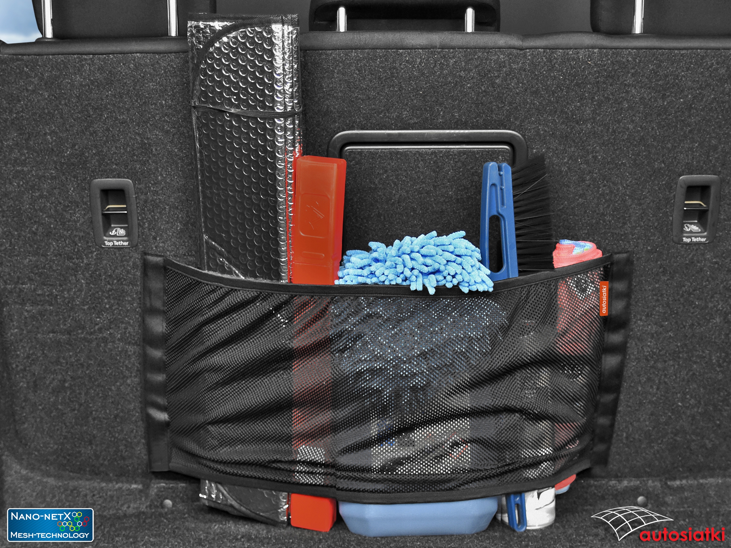 SIATKA PŁOTEK NANO DO BAGAŻNIKA JEEP RENEGADE RZEP EAN (GTIN) 5903260860092